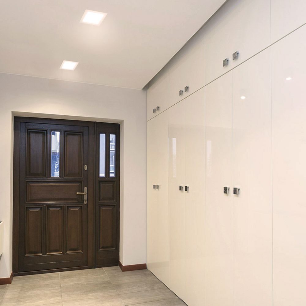 Panel Incrustar Cuadrado 12W 3000K Blanco Led Integrado BRIGHTON VII - Imagen 4