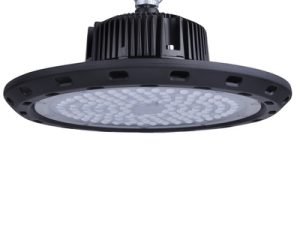 Industrial 150W 6500K Negro Led Integrado REGOR II