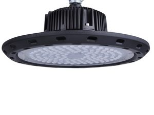 Industrial 200W 6500K Negro Led Integrado REGOR III