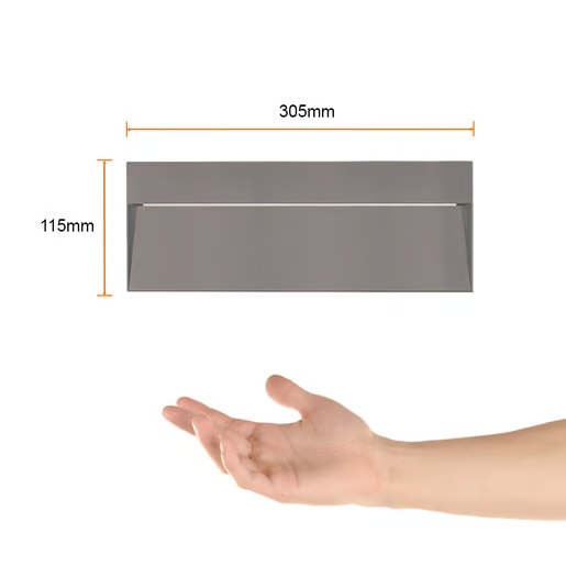 Aplique de Muro 24W 3000K Gris Led Integrado KAVE V - Imagen 4