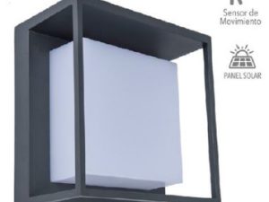 Aplique Muro 3W 3000K Gris Led Integrado OFELIA