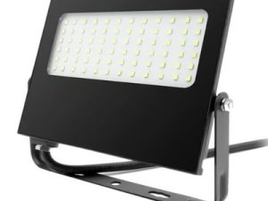 Reflector Piso 50W 6500K Negro Led Integrado ZIBAL IV