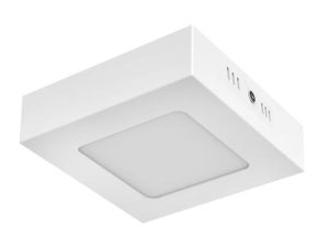 Panel Sobreponer Cuadrado 6W 6500K Blanco Led Integrado ALGEDI I