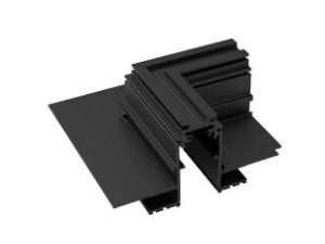 Accesorio Negro CONECTOR CODO (EMPOTRAR)