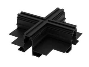 Accesorio Negro CONECTOR T (EMPOTRAR)