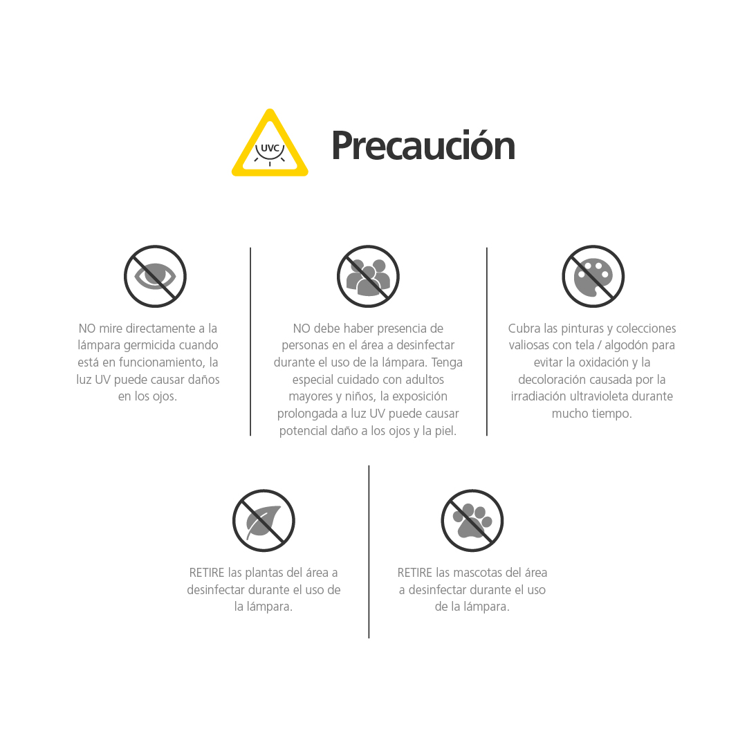 Luminaria germicida esterilizadora 30w Riel - Imagen 2