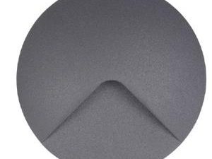 Aplique de Muro / Luz de Cortesía 2.5W 3000K Gris Led Integrado CETI