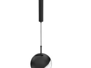 Luminario minimalista decorativo para iluminación difusa. 3000K Negro Led Integrado MAGNETRACK PRO