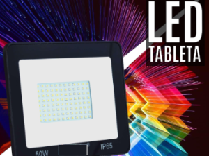 REFLECTOR 200W TIPO TABLETA LUZ FRIA Y LUZ CALIDA