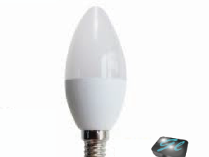 Bombillo LED tipo vela E14 - 5 Watts